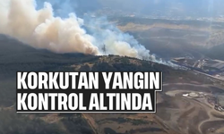 Korkutan yangın kontrol altında