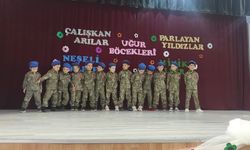 Köşklü minikler mezuniyet sevinci yaşadı