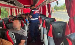 Köşk’te jandarmadan sıkı denetim