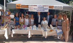 Kuşadalı kadınların el emekleri Aydın’da göz doldurdu