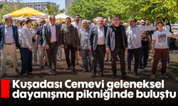 Kuşadası Cemevi geleneksel dayanışma pikniğinde buluştu