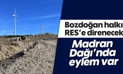 Bozdoğan halkı RES'e direnecek