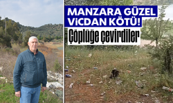 Manzara güzel, vicdan kötü! Çöplüğe çevirdiler