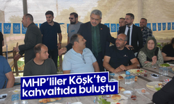 MHP’liler Köşk’te kahvaltıda buluştu