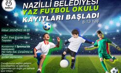 Nazilli Belediyesi Yaz Futbol Okulu kayıtları başladı