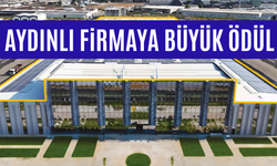Aydınlı firmaya büyük ödül