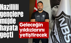Nazillili gençlere müjde, hayata geçti: Geleceğin yıldızlarını yetiştirecek