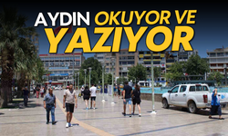 Aydın, okuyor ve yazıyor