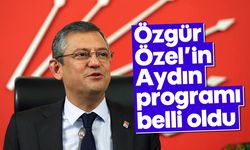 Özgür Özel’in Aydın programı belli oldu