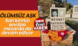 Ölümsüz aşk: Sarı kırmızı sevdası mezarda da devam ediyor