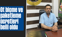 Ot biçme ve paketleme ücretleri belli oldu