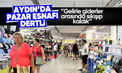 Aydın'da pazar esnafı dertli