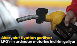 Akaryakıt fiyatları geriliyor: LPG'nin ardından motorine indirim geliyor
