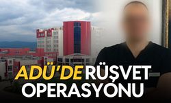 ADÜ’de rüşvet operasyonu