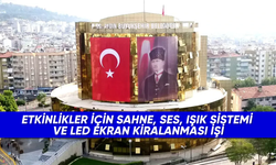 Etkinlikler İçin Sahne, Ses, Işık Sistemi Ve Led Ekran Kiralanması İşi