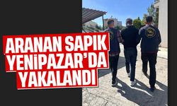 Aranan sapık Yenipazar'da yakalandı