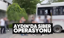 Aydın'da siber suçlar operasyonu