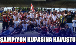 Şampiyon kupasına kavuştu