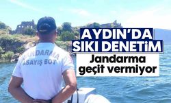 Aydın'da sıkı denetim: Jandarma geçit vermiyor