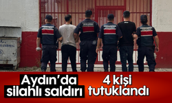 Aydın’da silahlı saldırı: 4 kişi tutuklandı