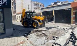 Söke’de yol yenileme çalışmaları devam ediyor