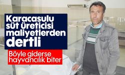 Karacasulu süt üreticisi maliyetlerden dertli