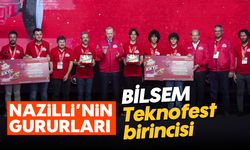 Nazilli’nin gururları: BİLSEM Teknofest birincisi