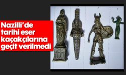 Nazilli’de tarihi eser kaçakçılarına geçit verilmedi