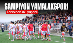 Şampiyon Yamalakspor! Tarihinde ilki yaşadı
