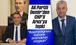 AK Partili Demir’den CHP’li Arıcı’ya tepki