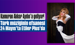 Kamuran Akkor, Aydın’a geliyor! Türk müziğinin efsanesi 24 Mayıs’ta Etiler Plus sahnesinde