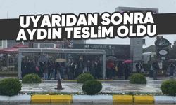 Uyarıdan sonra Aydın teslim oldu