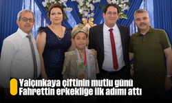 Yalçınkaya çiftinin mutlu günü, Fahrettin erkekliğe ilk adımı attı