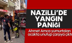 Nazilli’de yangın paniği