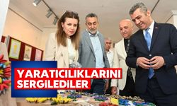 Yaratıcılıklarını sergilediler