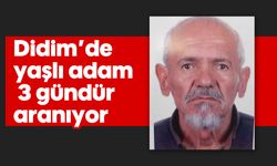Didim'de yaşlı adam 3 gündür aranıyor