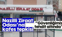 Nazilli Ziraat Odası'na kafes tepkisi: 'Güvenliğimiz tehdit altında'