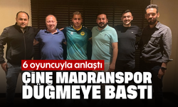 Çine Madranspor düğmeye bastı: 6 oyuncuyla anlaştı
