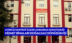 Aydın İli Muhtelif İlçeler Jandarma Komutanlığı Hizmet Binaları Doğalgaz Dönüşüm İşi