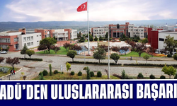 ADÜ’den uluslararası başarı