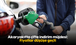 Akaryakıtta çifte indirim müjdesi: Fiyatlar düşüşe geçti