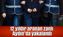 12 yıldır aranan zanlı Aydın'da yakalandı
