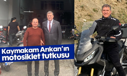 Kaymakam Arıkan'ın motosiklet tutkusu