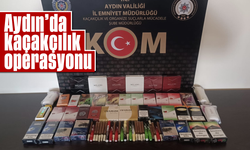 Aydın’da kaçakçılık operasyonu