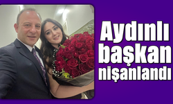 Aydınlı başkan, nişanlandı