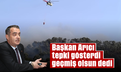 Başkan Arıcı, tepki gösterdi geçmiş olsun dedi