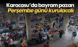 Karacasu'da bayram pazarı Perşembe günü kurulacak