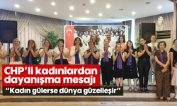 CHP'li kadınlardan dayanışma mesajı