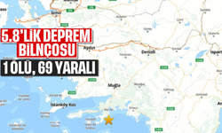 5.8'lik deprem bilançosu; 1 ölü, 69 yaralı