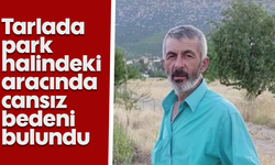 Tarlada park halindeki aracında cansız bedeni bulundu